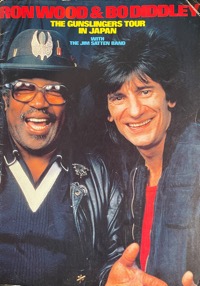 RON WOOD ＆ BO DIDDLEY：ツアーパンフ写真