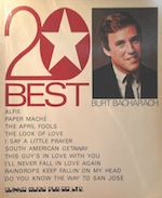 20BEST：BURT BACHARACH写真